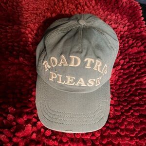 Gray 'Road Trip Please' Cap